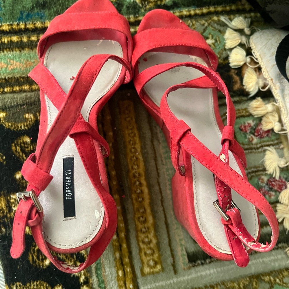 Forever 21 Red Heeled Elegance